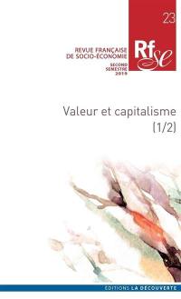 Revue française de socio-économie, n° 23. Valeur et capitalisme (1)