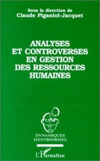 Analyses et controverses en gestion des ressources humaines