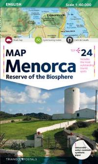 Menorca : reserve of the biosphere : map