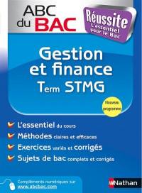 Gestion et finance terminale STMG : programme 2013