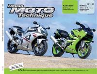 Revue moto technique, n° 122.1. Kawasaki ZX-6R (00-01)/Honda CBR 900RR injection (00-01)