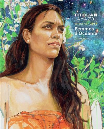Titouan Lamazou, calendrier 2019 : femmes des îles