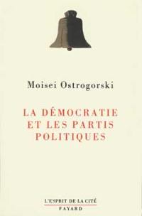 La Démocratie et les partis politiques