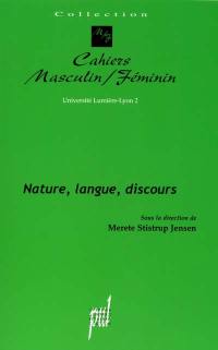 Nature, langue, discours
