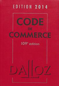 Code de commerce : 2014