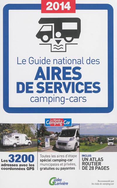Le guide national des aires de services camping-cars 2014