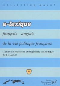 E-lexique français-anglais de la vie politique