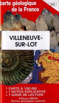 Villeneuve-sur-Lot : carte géologique de la France à 1/50 000, 878
