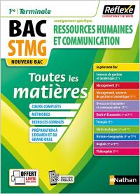 Ressources humaines et communication 1re, terminale, bac STMG, enseignement spécifique : toutes les matières : nouveau bac