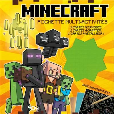 Minecraft : pochette multi-activités