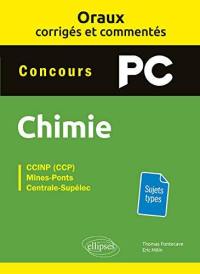 Chimie concours PC : CCINP (CCP), Mines-Ponts, Centrale-Supélec