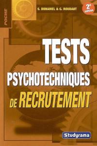 Tests psychotechniques de recrutement
