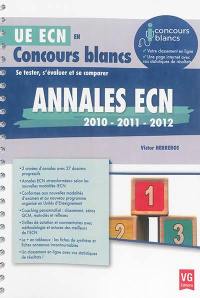 Annales ECN 2010, 2011, 2012