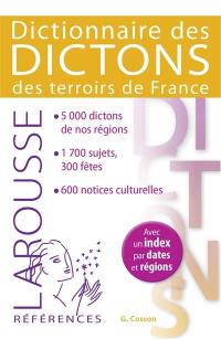 Dictionnaire des dictons des terroirs de France