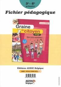 Graine de citoyen belge, bien vivre ensemble ! : 3e, 6e primaire, 8-12 ans : fichier pédagogique