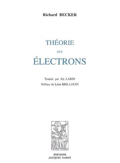 Théorie des électrons