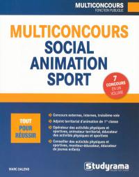 Multiconcours social, animation, sport