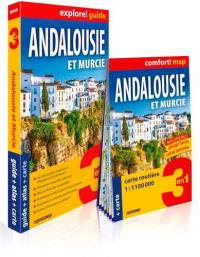 Andalousie et Murcie : 3 en 1 : guide + atlas + carte
