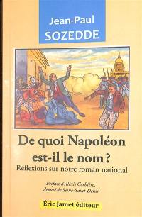 De quoi Napoléon est-il le nom ? : réflexions sur notre roman national