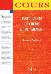 Instruments de crédit et de paiement