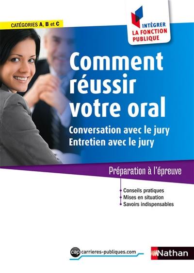 Comment réussir votre oral : conversation avec le jury, entretien avec le jury : préparation à l'épreuve, catégories A, B et C