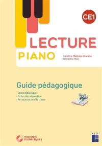 Lecture piano CE1 : guide pédagogique