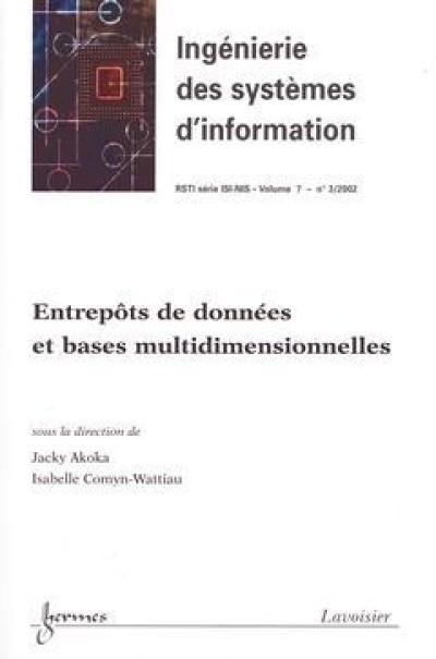 Ingénierie des systèmes d'information, n° 3 (2002). Entrepôts de données et bases multidimensionnelles
