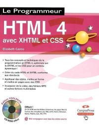 HTML 4 avec XHTML et CSS