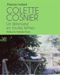 Colette Cosnier : un féminisme en toutes lettres