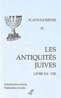Les Antiquités juives. Vol. 9