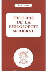 Histoire de la philosophie moderne