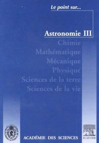 Astronomie : comptes rendus de l'Académie des sciences. Vol. 3. Extraits de la série IIb (ISSN 1287-4620), tome 327, 1999