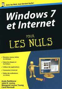 Windows 7 et Internet pour les nuls