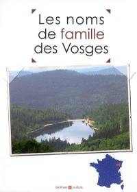 Les noms de famille des Vosges