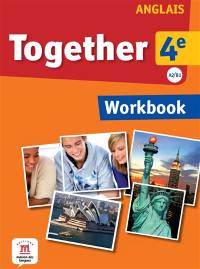 Together 4e, anglais A2-B1 : workbook