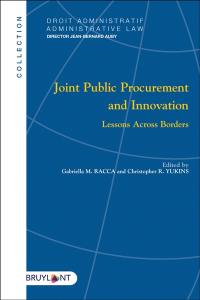 Joint public procurement and innovation : lessons accross borders