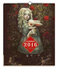 Alice au pays des merveilles : calendrier 2016