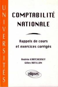 Comptabilité nationale : rappels de cours et exercices corrigés
