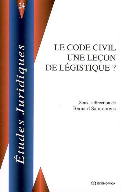 Le code civil, une leçon de légistique ?