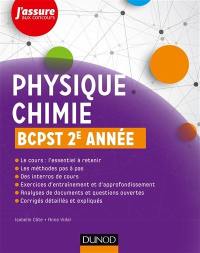 Physique chimie, BCPST, 2e année