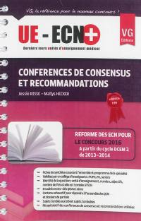 Conférences de consensus et recommandations