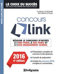 Réussir le concours Link : concours 2016