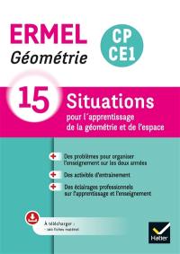 Géométrie CP-CE1 : 15 situations pour l'apprentissage de la géométrie et de l'espace