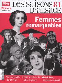 Saisons d'Alsace (Les), n° 81. Femmes remarquables