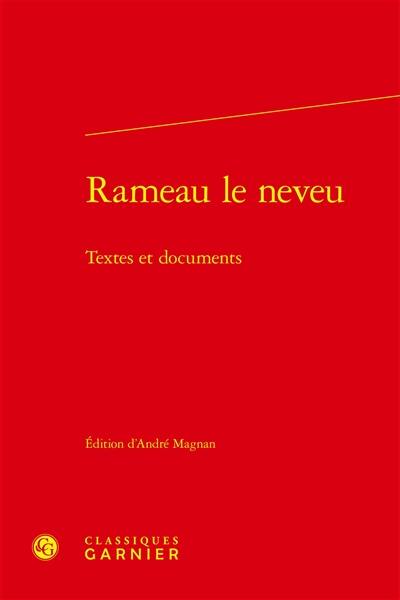 Rameau le neveu : textes et documents