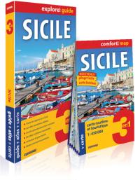 Sicile : 3 en 1 : guide + atlas + carte