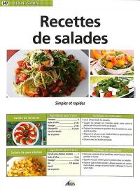 Recettes de salades : simples et rapides