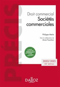 Droit commercial : sociétés commerciales : 2022-2023