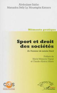 Sport et droit des sociétés : mémento pratique