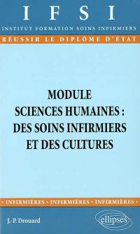 Module sciences humaines : des soins infirmiers et des cultures